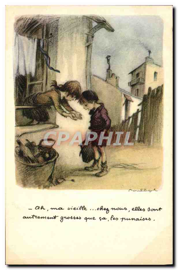 CPA Fantaisie Illustrateur Poulbot 