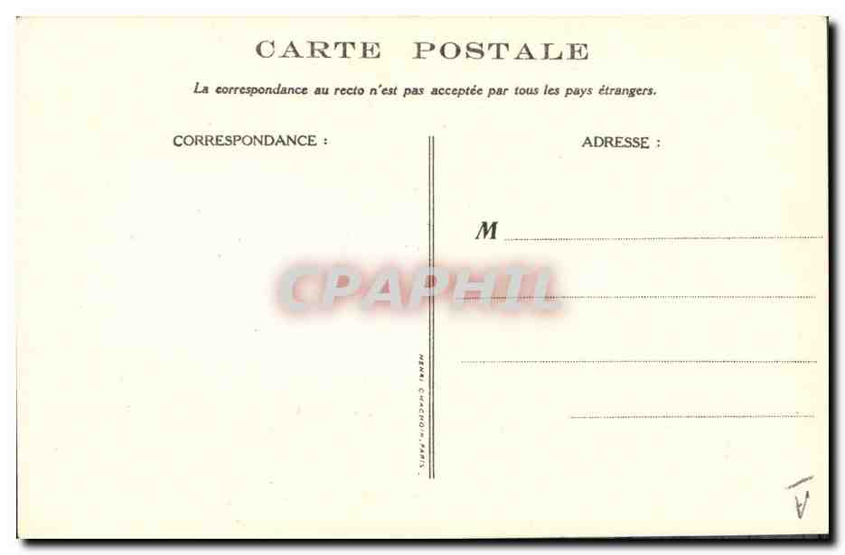 CPA Fantaisie Illustrateur Poulbot Victor Hugo La legende des siecles Le Crapaud Grenouille — Rückseite