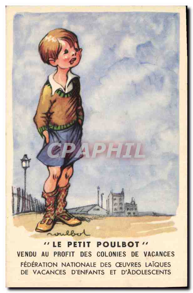 CPA Fantaisie Illustrateur Poulbot 