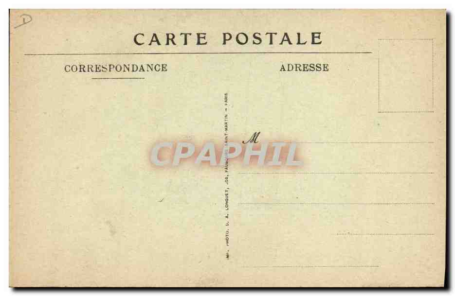 Paris — Hôtel des Monnaies — Presse monétaire — éditeur L. A. Loguet, 17 — Verso