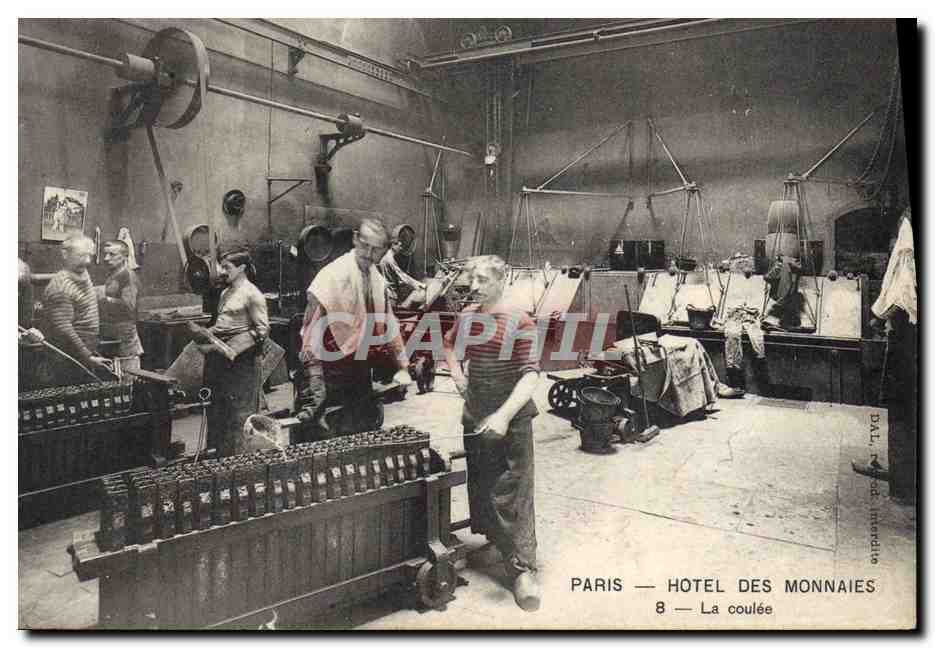 PARIS — HOTEL DES MONNAIES — La coulée — DAL, Paris