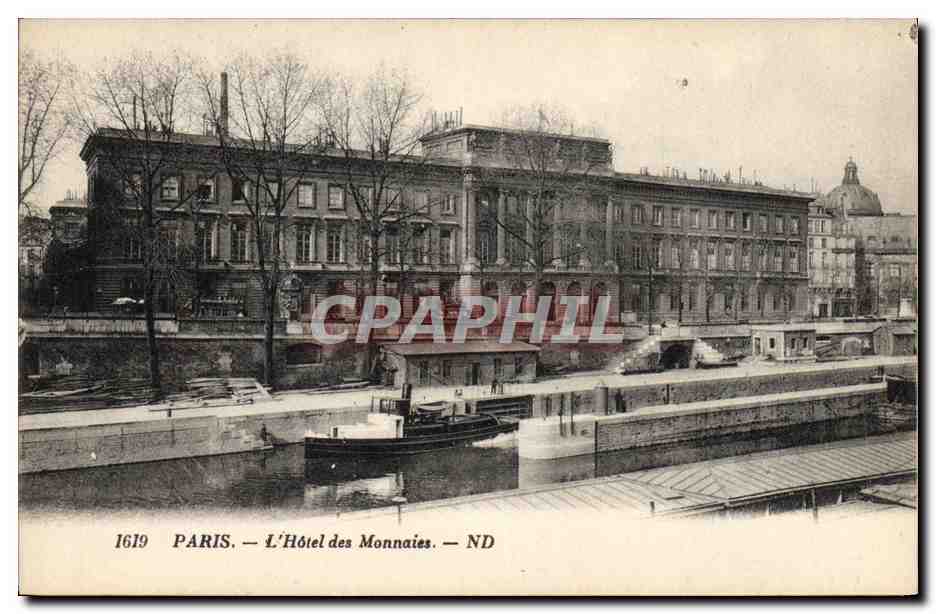 Paris — L'Hôtel des Monnaies — ND — ND