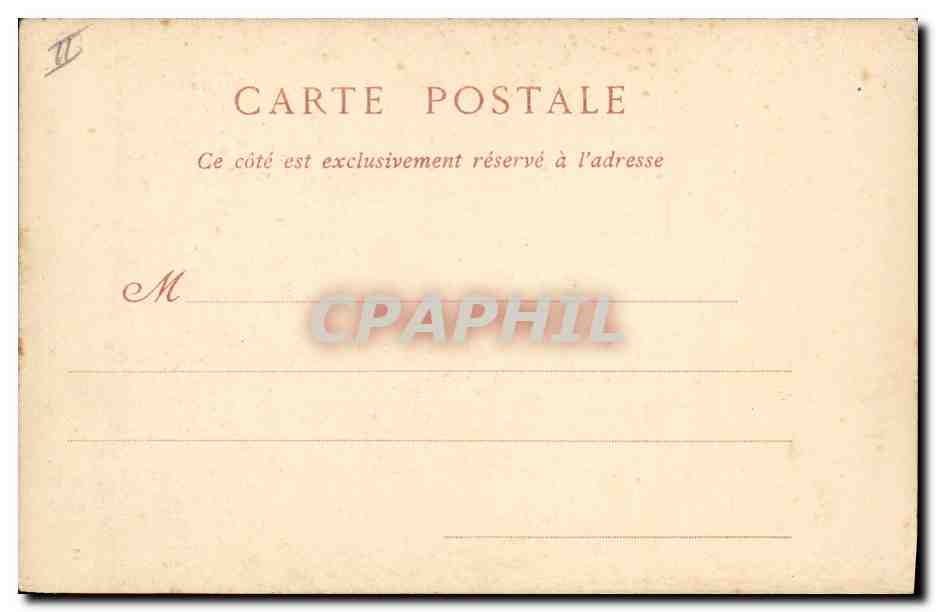CPA Monnaies Caen Ancien Hotel des monnaies  — Rückseite