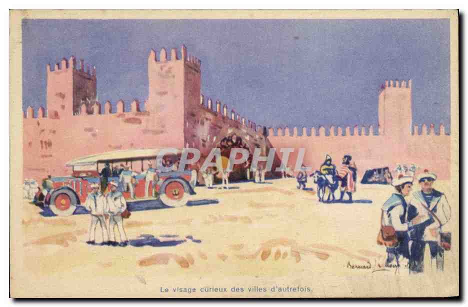 CPA Orientalisme Le visage curieux des villes d'autrefois