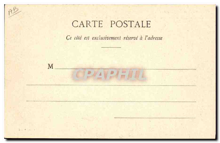 CPA Militaria Grandes manoeuvres d'armees de 1902 Vieux moulin d'Auzielle  — Rückseite