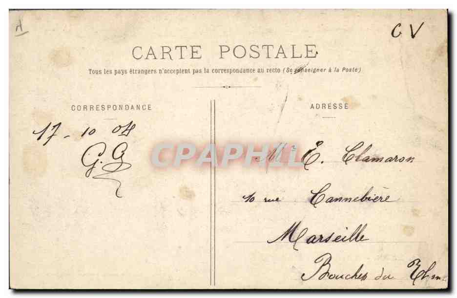 CPA Militaria Laon Entree de la citadelle — Rückseite