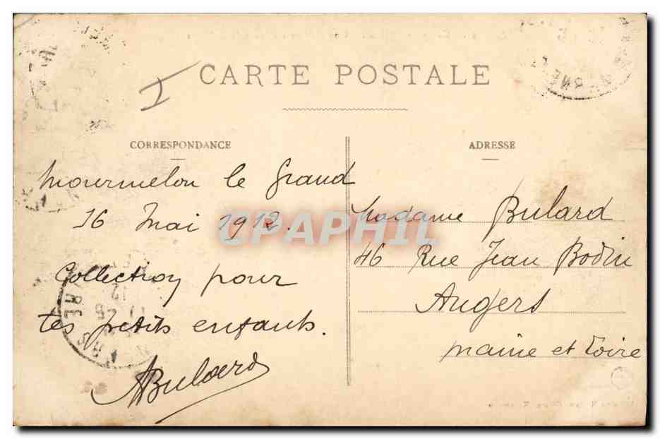CPA Militaria Camp de Chalons Une cuisine a l'heure de la soupe — Rückseite