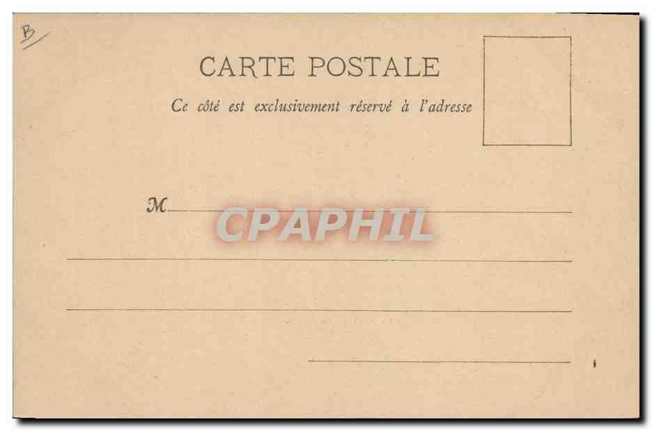 CPA Militaria Le saut de la barre — Rückseite
