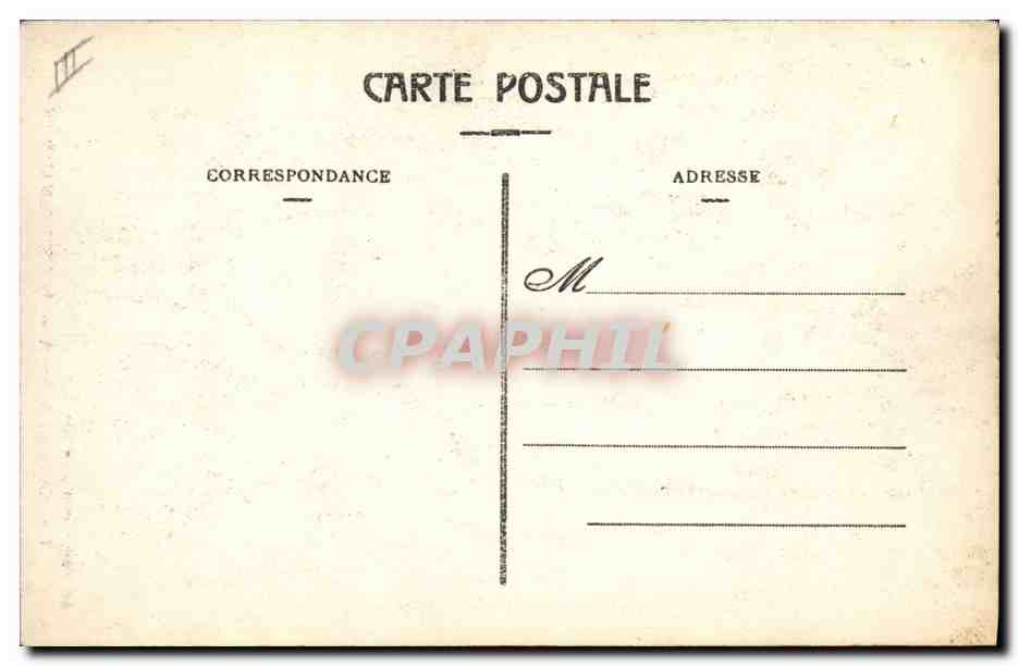 CPA Folklore Costumes de Savoie Bourg St Maurice  — Verso