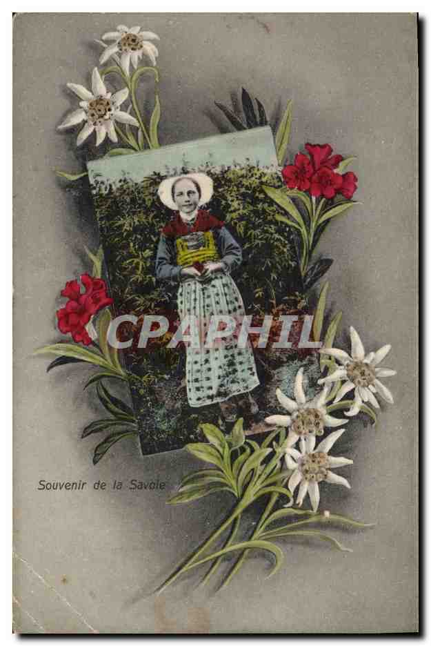 CPA Folklore Savoie
