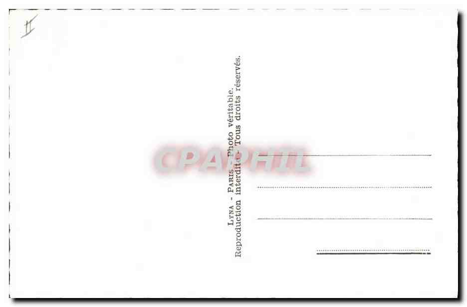 CPM Langage des timbres Gandon Marianne Ceres  — Rückseite