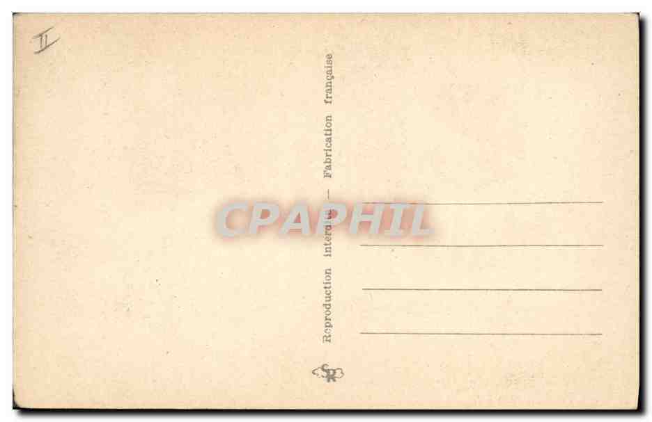 CPA Enfant Boite aux lettres — Rückseite