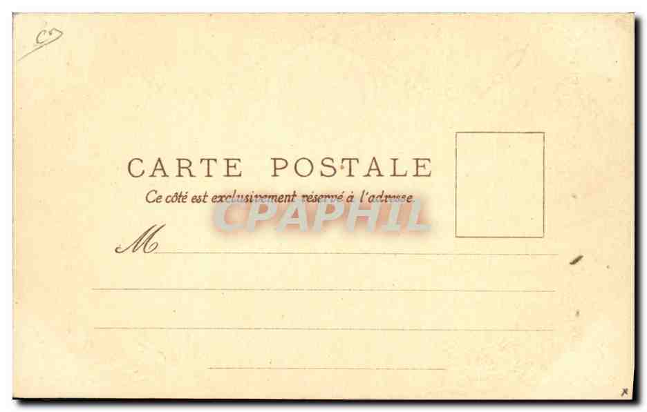 CPA Parfumerie Ed Pinaud Place Vendome Paris Marie Louise Eau de Cologne  — Back