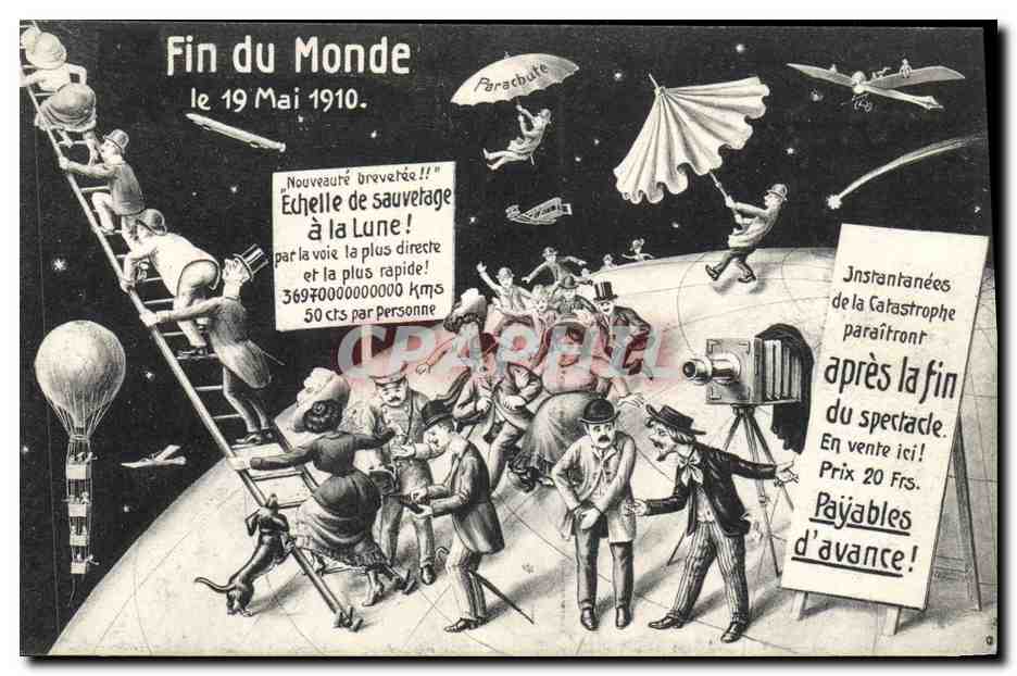 Fin du Monde — le 19 Mai 1910 — F. M., Cologne