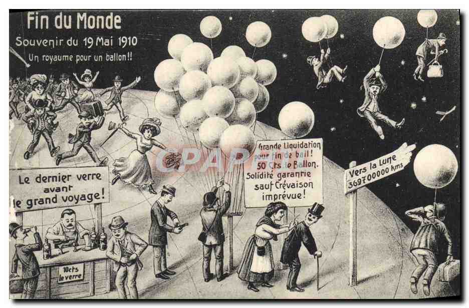 Fin du Monde — Souvenir du 19 Mai 1910 — Édition CPAP