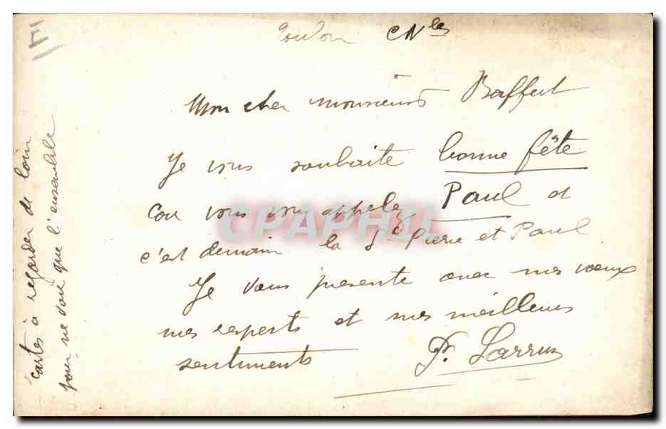 CPA Surrealisme Abdul Hamid Femme — Achterkant