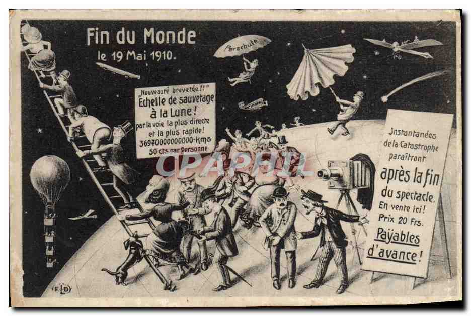Fin du Monde — le 19 Mai 1910 — E. D.