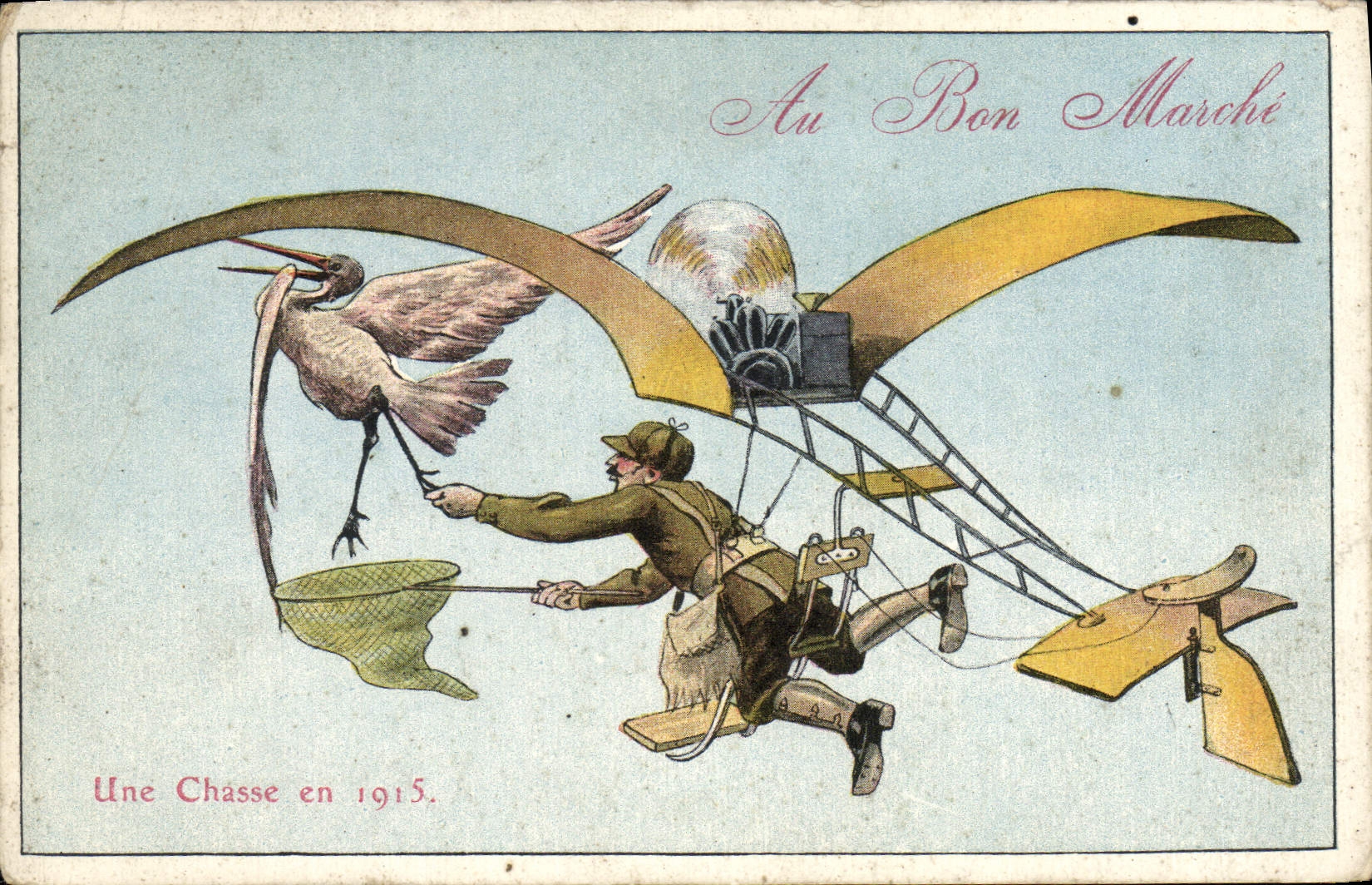 Eine Jagd im Jahr 1915 — Au Bon Marché, Serie A.3.11