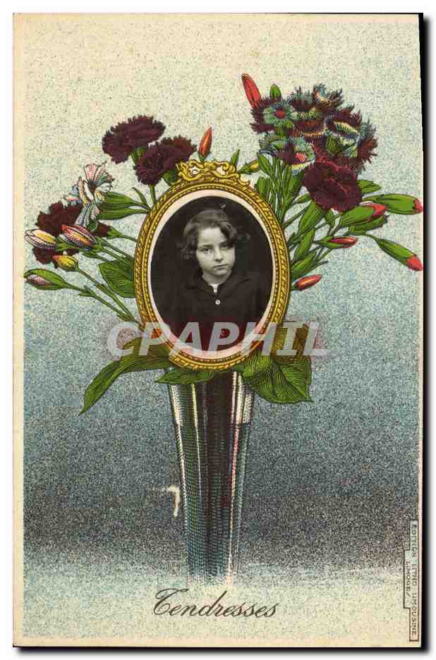 CPA Fantaisie Photographie Enfant