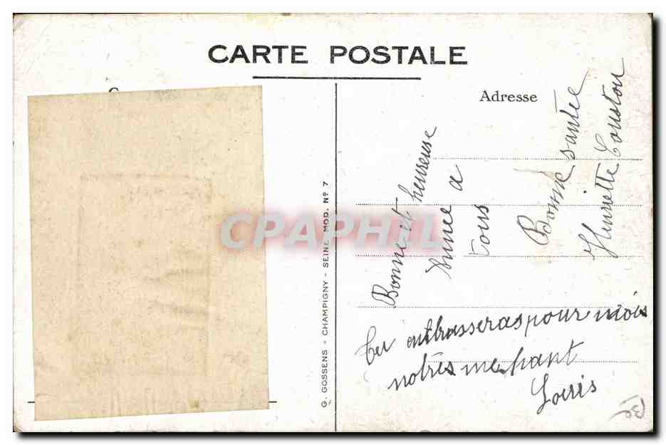 CPA Fantaisie Photographie Enfant Travaux des champs Les vendanges — Rückseite