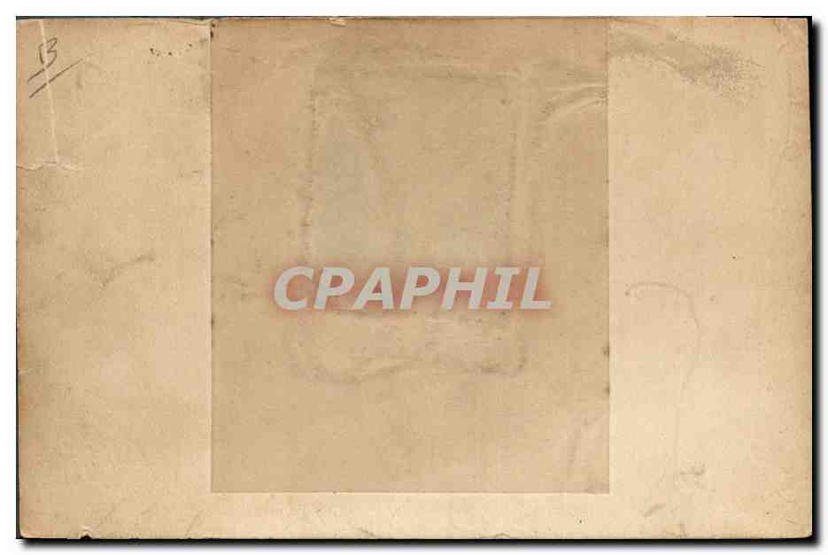 CPA Fantaisie Photographie Homme Avion  — Rückseite