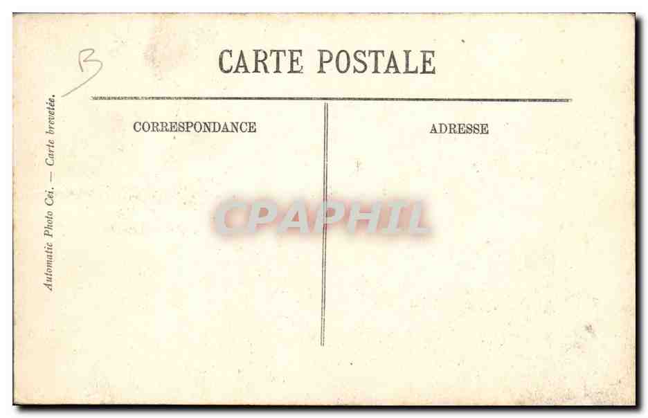 CPA Fantaisie Photographie Femme lourdes  — Rückseite