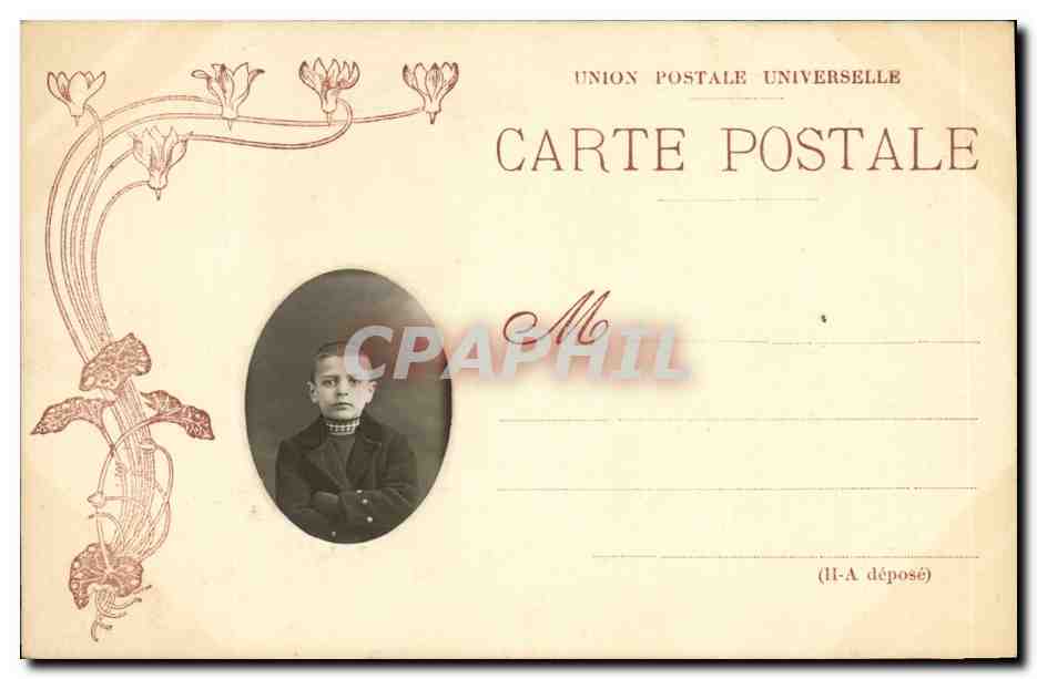 CPA Fantaisie Photographie Enfant