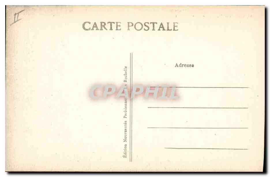 La Rochelle — Un coin du Port — Édition Nouveautés Partiennées — Verso
