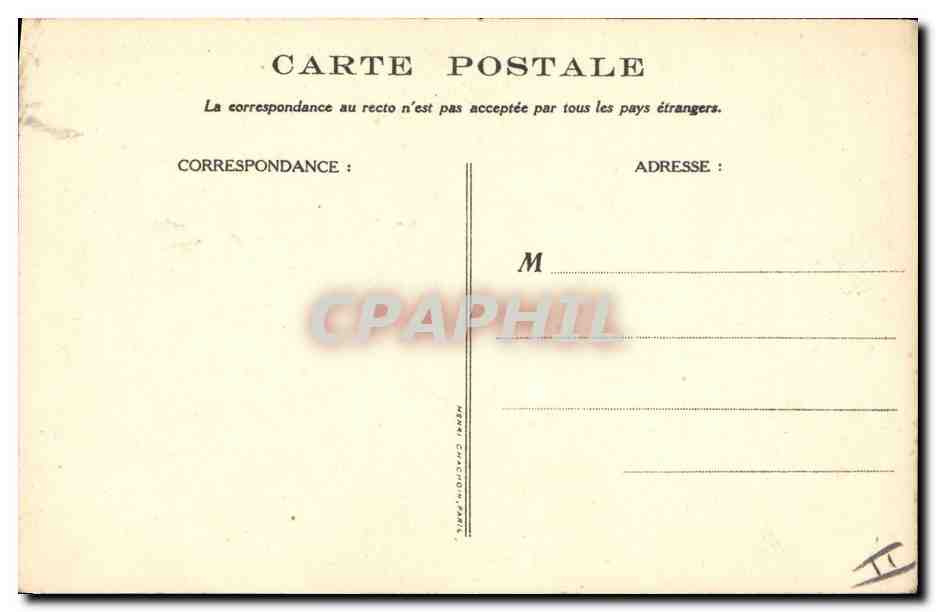 CPA Fantaisie Illustrateur Poulbot Victor Hugo Les Miserables  — Rückseite