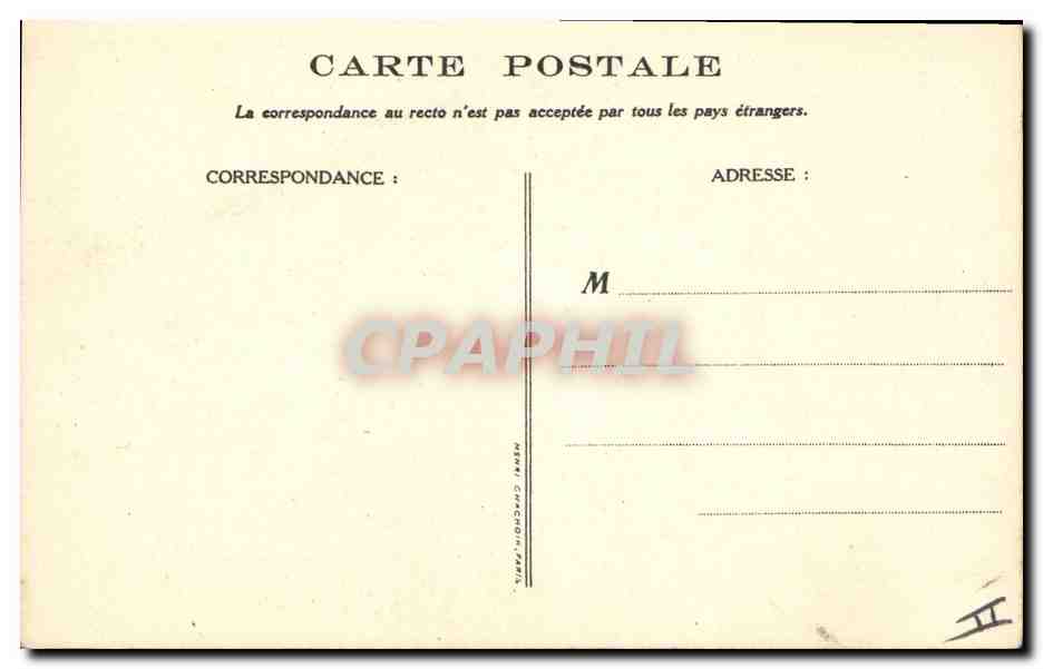 CPA Fantaisie Illustrateur Poulbot Victor Hugo La legende des siecles Le crapaud Grenouille  — Rückseite