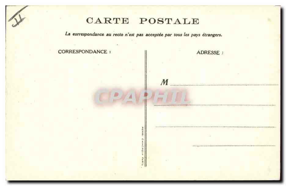 CPA Fantaisie Illustrateur Poulbot Victor Hugo Les Miserables La petite fille toute seule  — Rückseite
