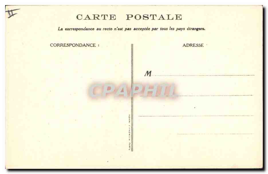 CPA Fantaisie Illustrateur Poulbot Victor Hugo La legende des siecles Petit Paul  — Rückseite