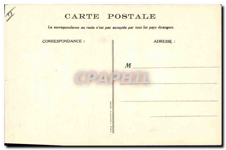 CPA Fantaisie Illustrateur Poulbot Victor Hugo Les Miserables La petite fille toute seule — Back