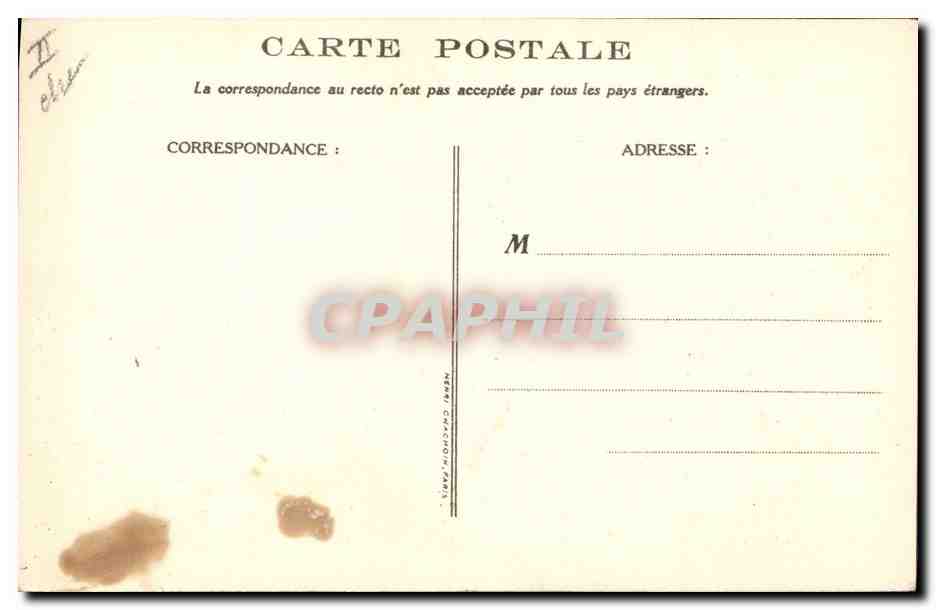 CPA Fantaisie Illustrateur Poulbot Victor Hugo La legende des siecles Petit Paul  — Verso