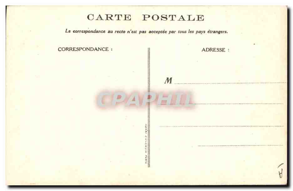 CPA Fantaisie Illustrateur Poulbot Victor Hugo Les miserables Gavroche Napoleon le Grand Elephant  — Rückseite