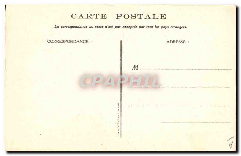 CPA Fantaisie Illustrateur Poulbot Victor Hugo Les miserables La petite fille toute seule  — Rückseite