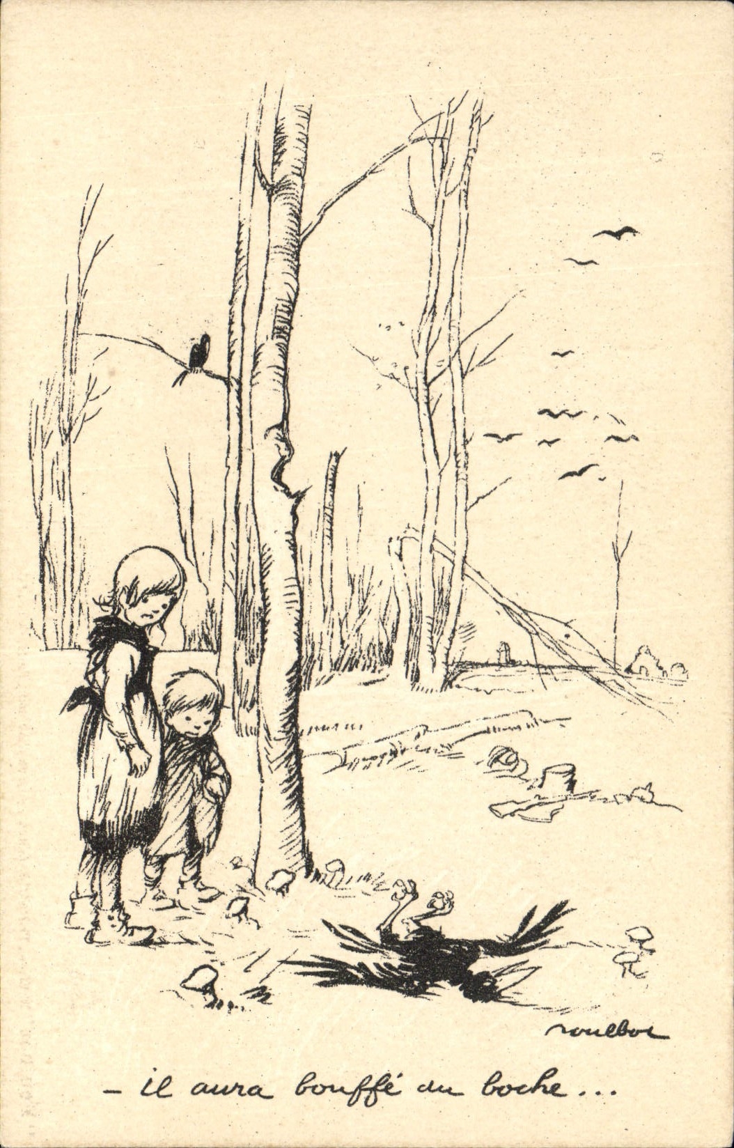 CPA Fantaisie Illustrateur Poulbot 
