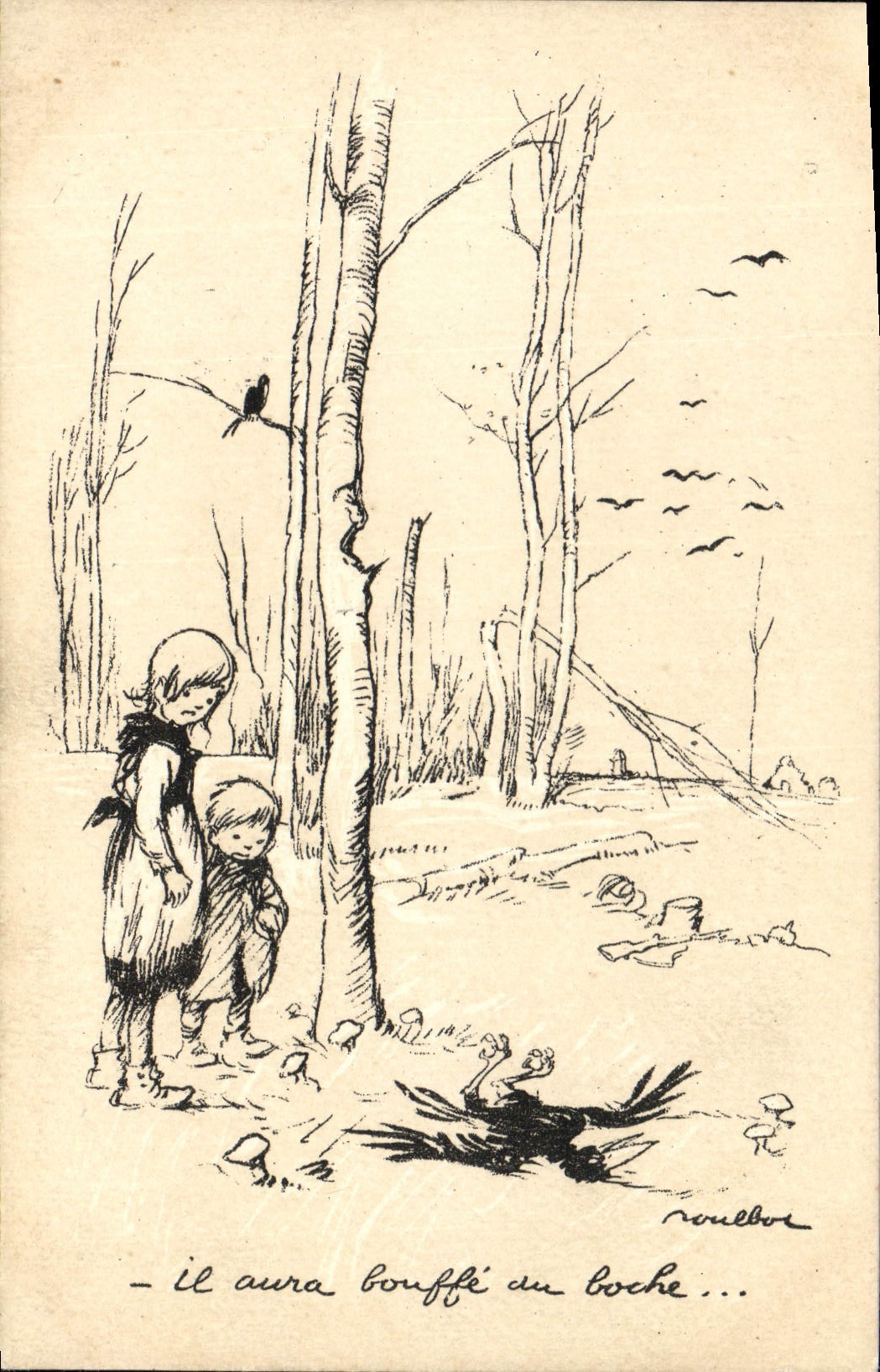 CPA Fantaisie Illustrateur Poulbot 