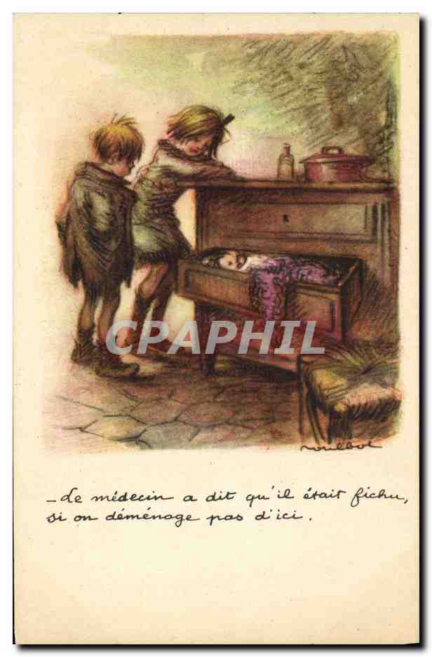 CPA Fantaisie Illustrateur Poulbot 