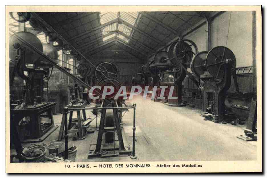 Atelier des Médailles — Hôtel des Monnaies — Paris