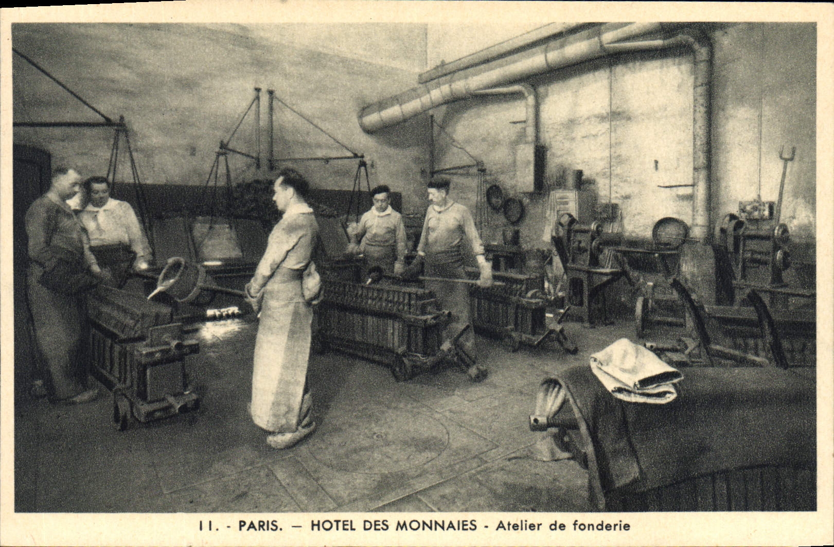 Paris — Atelier de fonderie — Hôtel des Monnaies