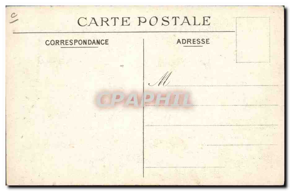 Paris — Hôtel des Monnaies — Atelier des Médailles — Verso