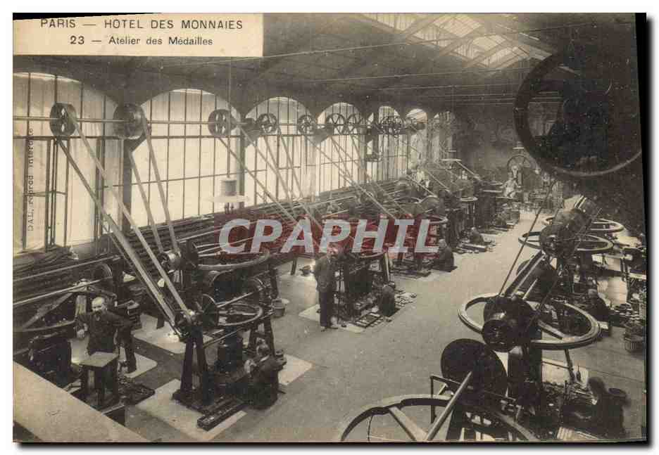 Paris — Hôtel des Monnaies — Atelier des Médailles — Dall'Esped, n°23