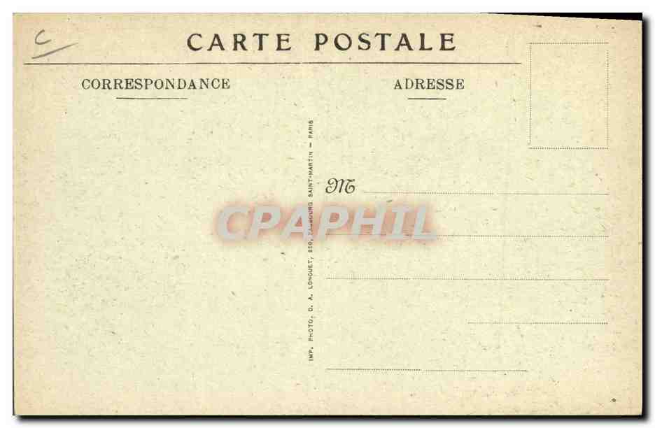 Paris — Hôtel des Monnaies — Salle des balances automatiques — DAL — Verso
