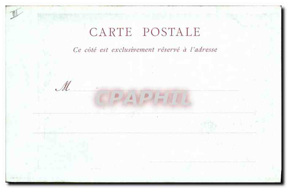 CPA Monnaies F Le Quesne La monnaie francaise  — Rückseite