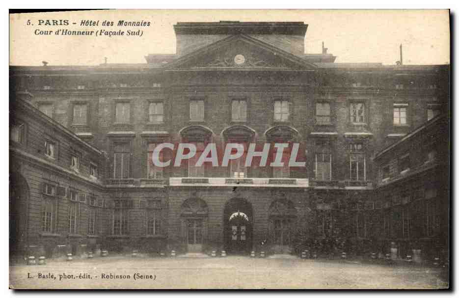 CPA Paris Hotel des Monnaies Cour d'honneur 