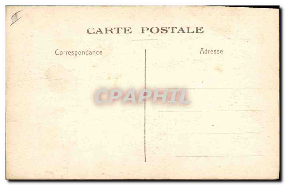 CPA Paris Hotel des Monnaies Cour d'honneur  — Rückseite
