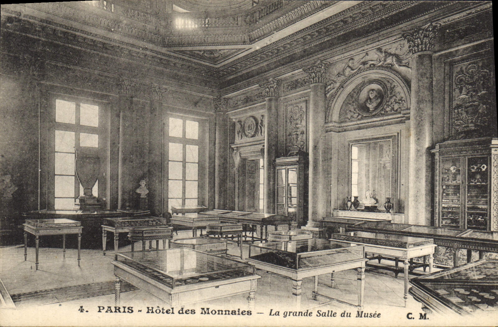 PARIS - Hôtel des Monnaies - La grande Salle du Musée — C. M.
