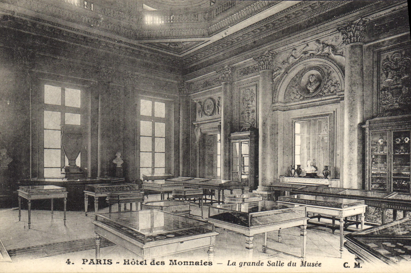 PARIS - Hôtel des Monnaies - La grande Salle du Musée — C.M. n°4