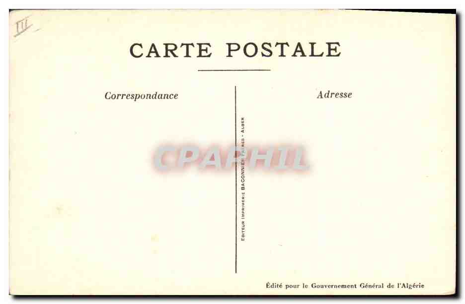 CPA Fantaisie Afrique du Nord Illustrateur Fileuses — Rückseite